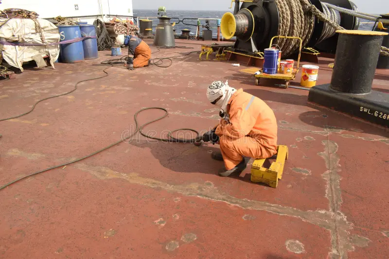 chipping and painting